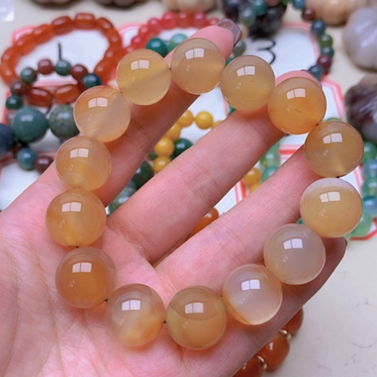 【闪购商品】未镶嵌玛瑙/玉髓珠宝半成品赚****休