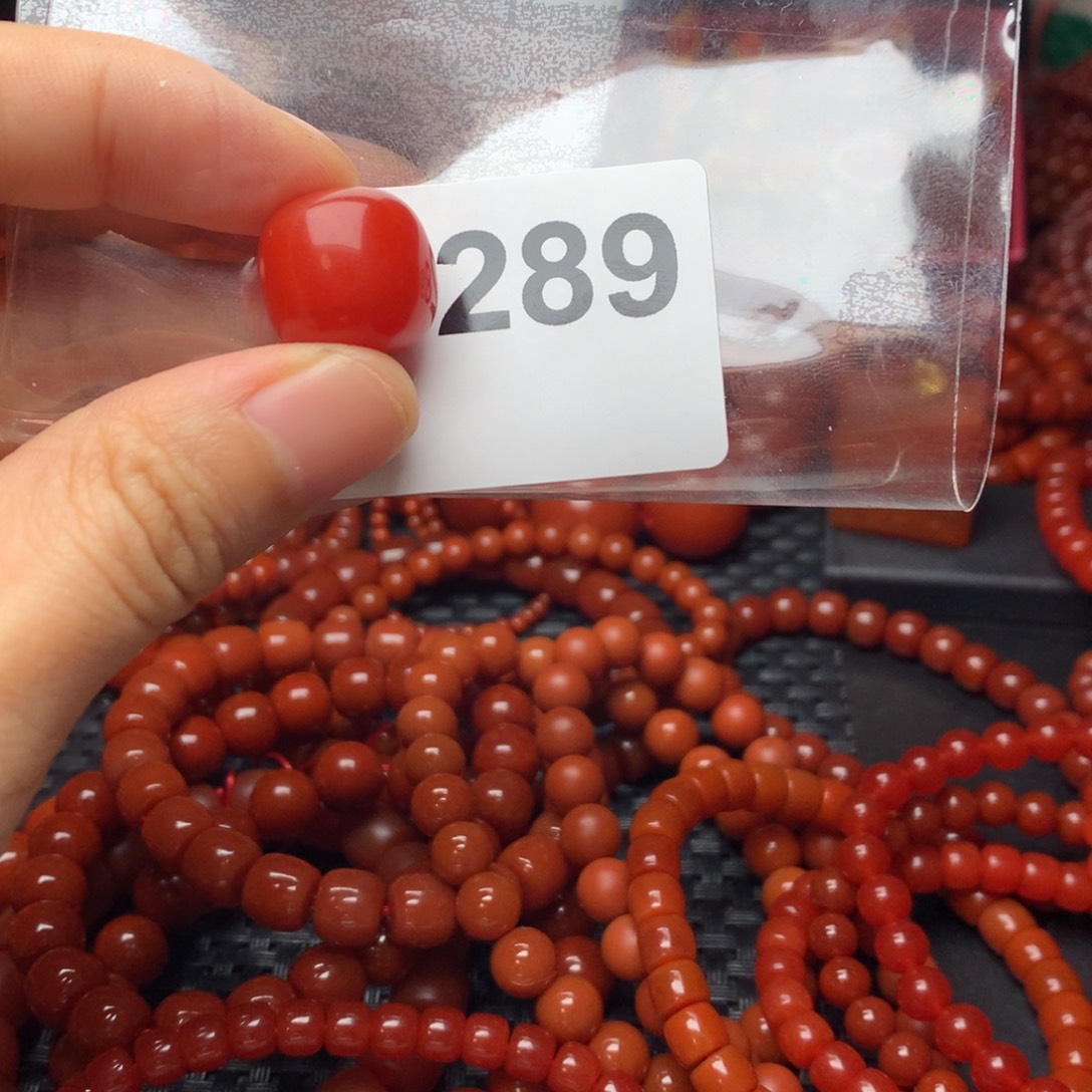 我***佛南红玛瑙未镶嵌手链