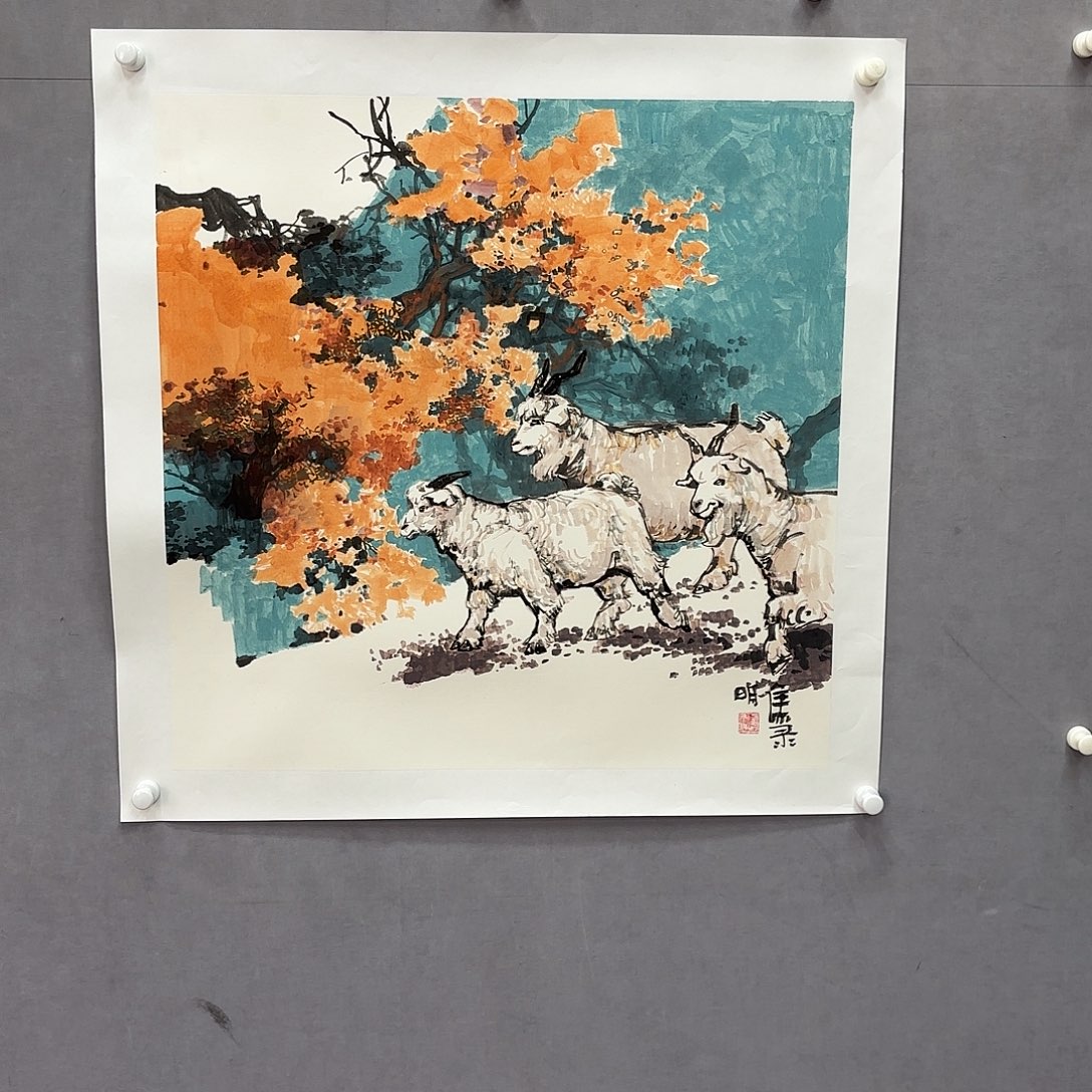 国画亲笔手绘原创