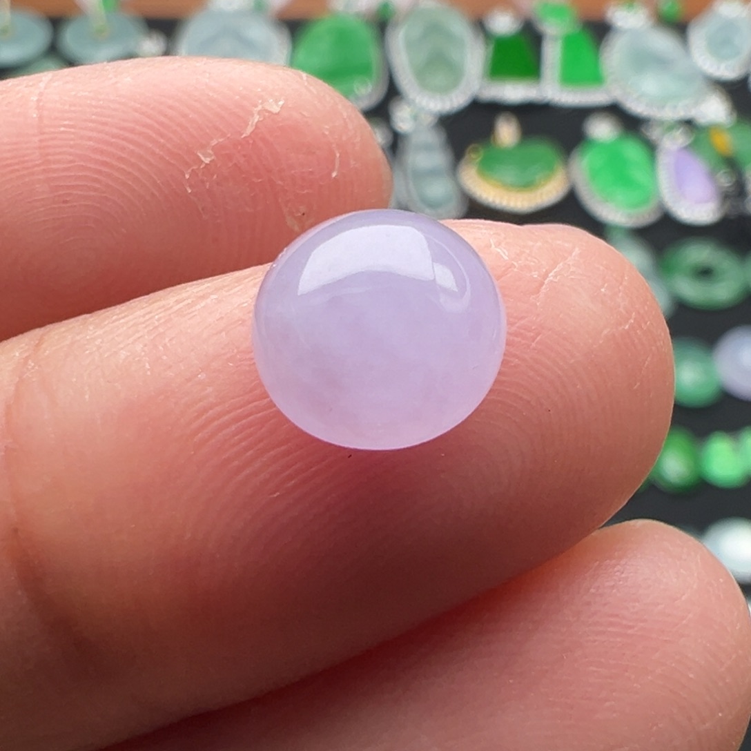 翡翠颈饰未镶嵌蛋8