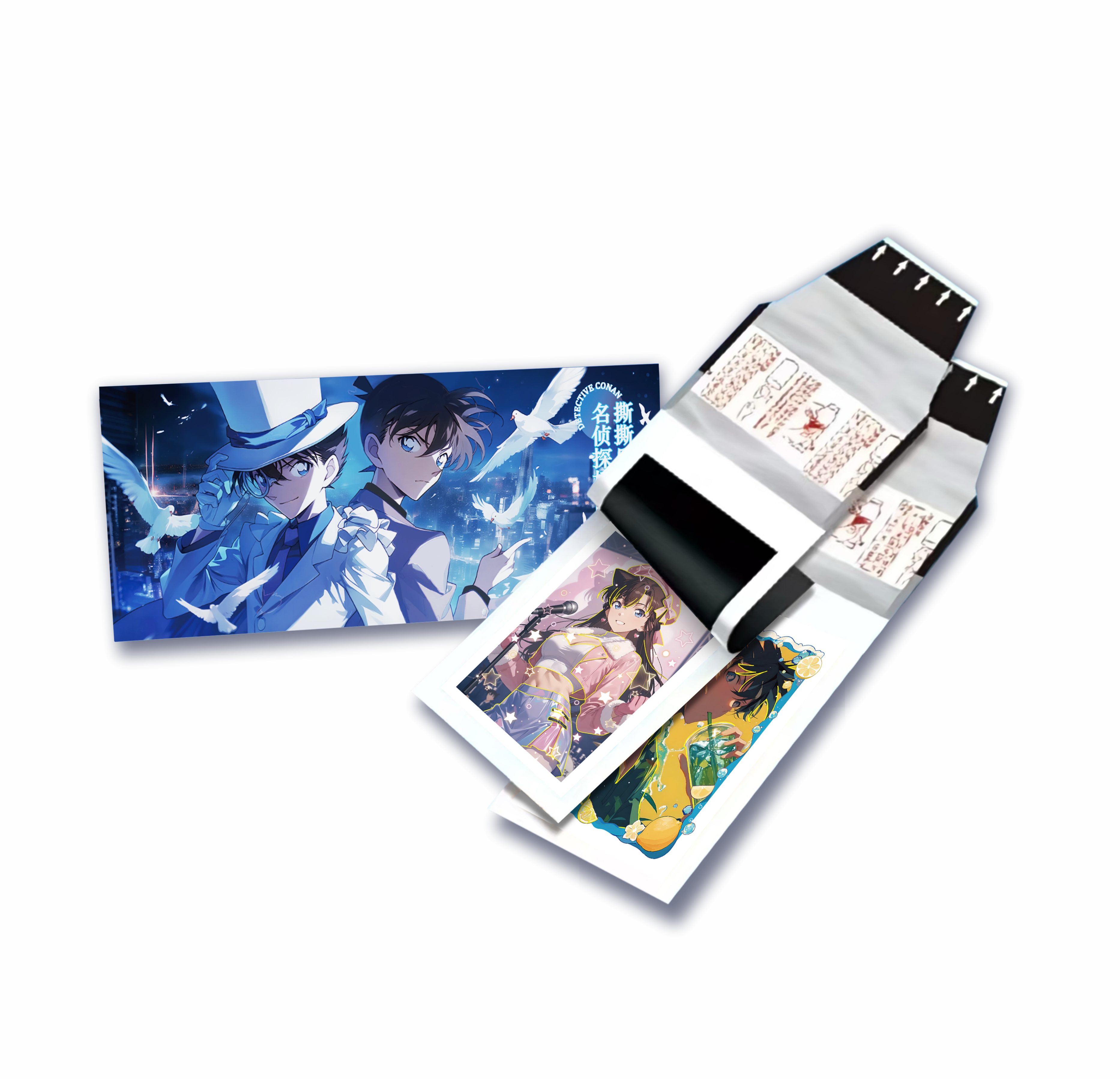 【叠叠】BeiCiCard名侦探柯南撕撕乐第二弹拍立得 二创动漫收藏 表