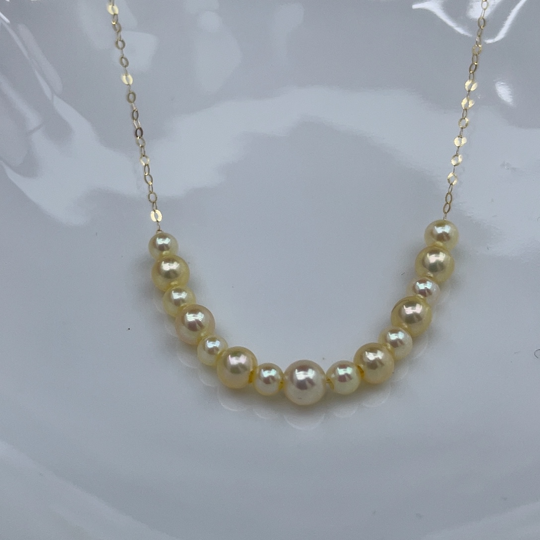 海水珍珠颈饰18K金镶嵌