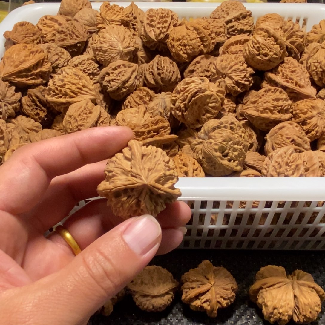 l***片吊坠文玩核桃核桃异形单只异形