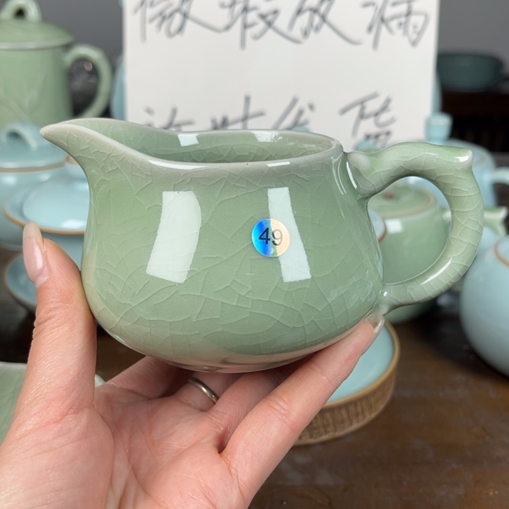 49号豆绿龙把手公道不完美