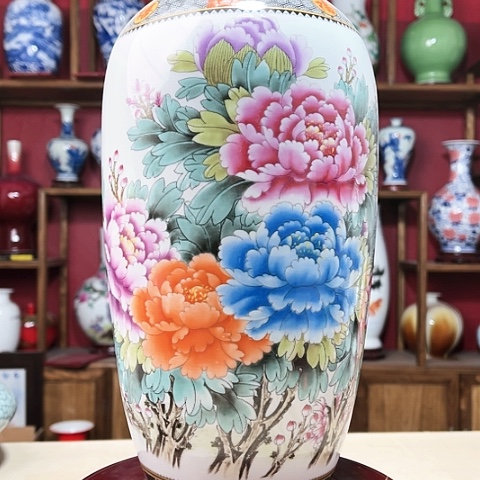 瓶景德镇陶瓷艺术品