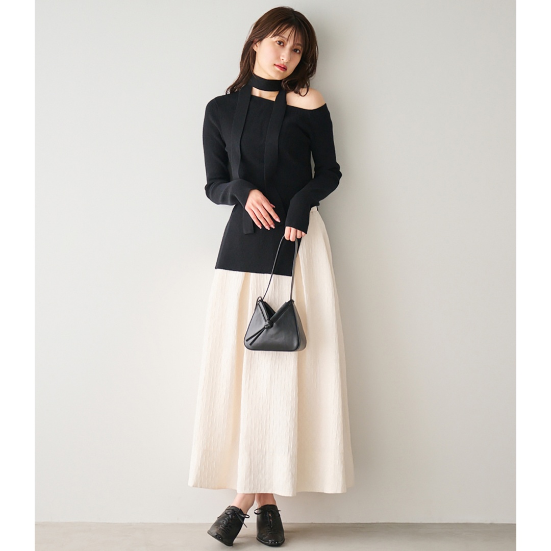 【Montendre】 秋季新款 C 简约显瘦气质时尚修身高腰半身裙