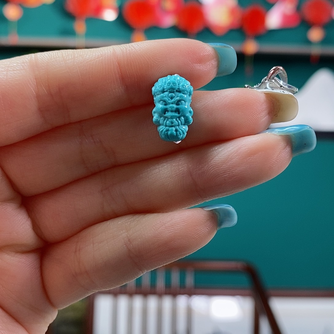 绿松石珠宝奇石未镶嵌