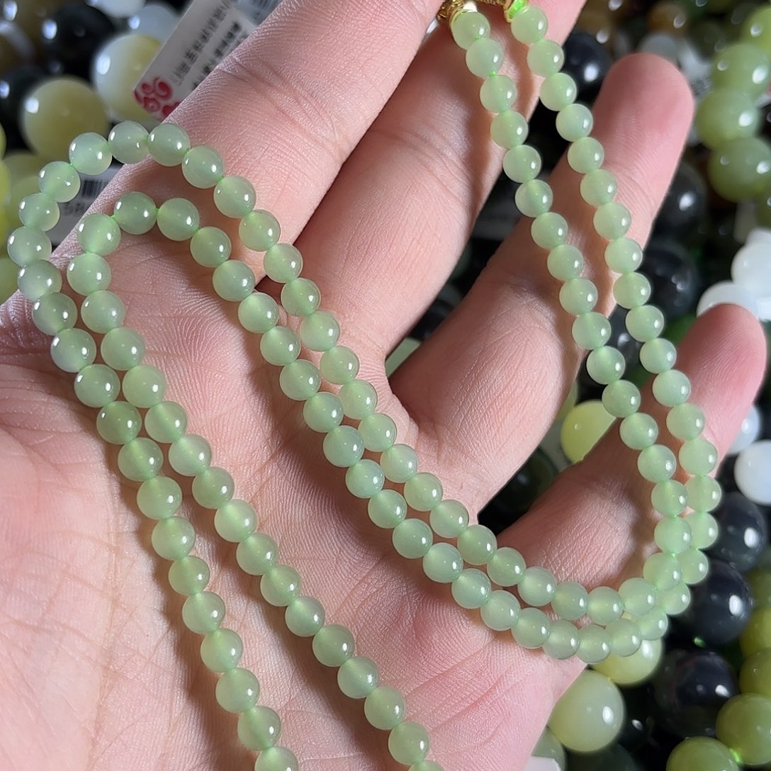 和田玉手链未镶嵌W75