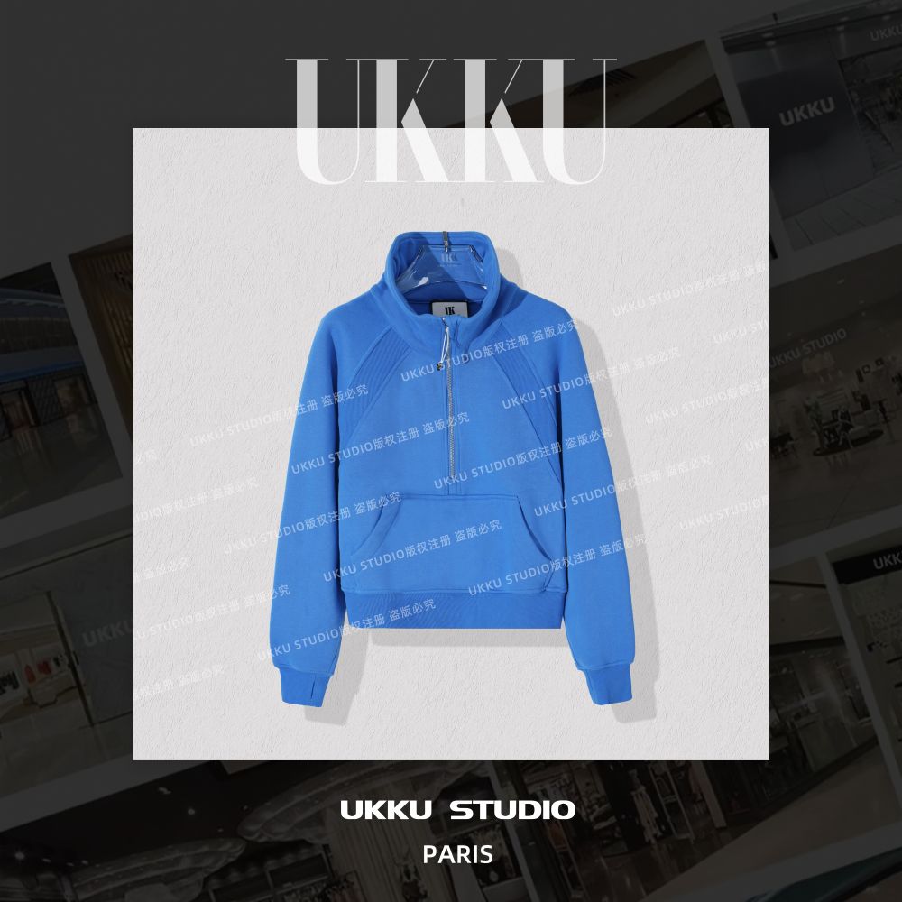 【UKKUSTUDIO】 王 秋冬季百搭显白重磅卫衣315764