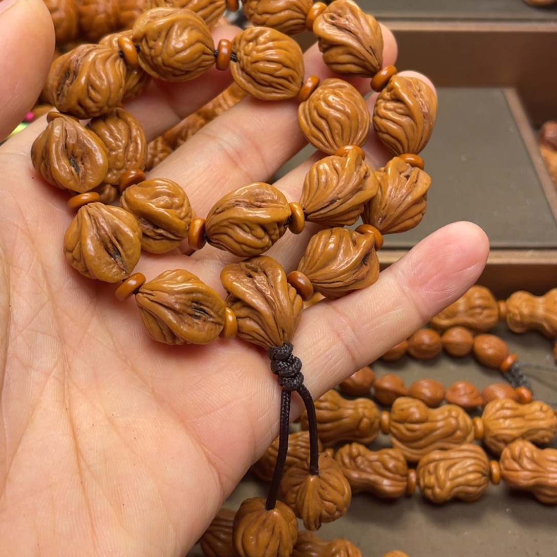 海***鲸手串桃核龙纹桃核17