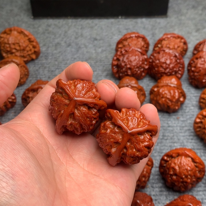 文玩核桃把件欢10三愣