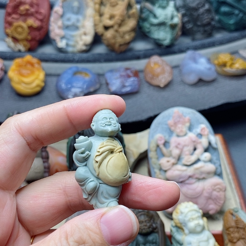 【闪购商品】定制石英质玉吊坠未镶嵌