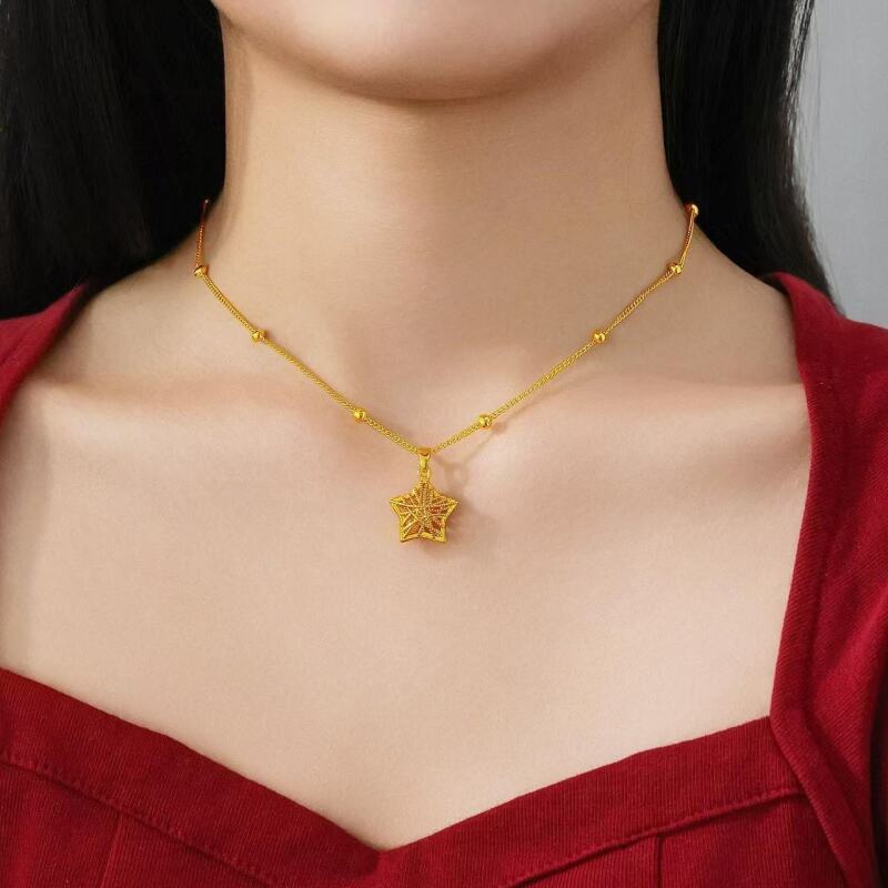 铜合金项链 D179时尚轻奢气质百搭优雅项链