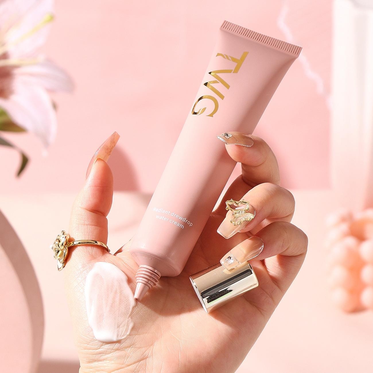 TWG 焕颜露珠水凝露隔离滋润提亮肤色妆前乳保湿轻薄清透气素颜霜