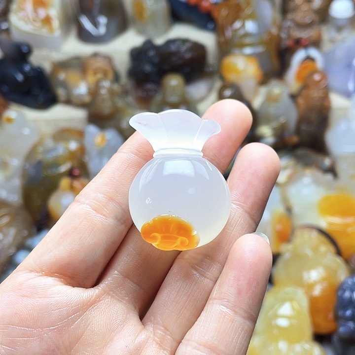 玛瑙/玉髓未镶嵌饰品