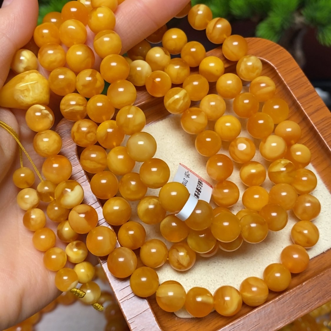 【闪购商品】未镶嵌蜜蜡手链手串