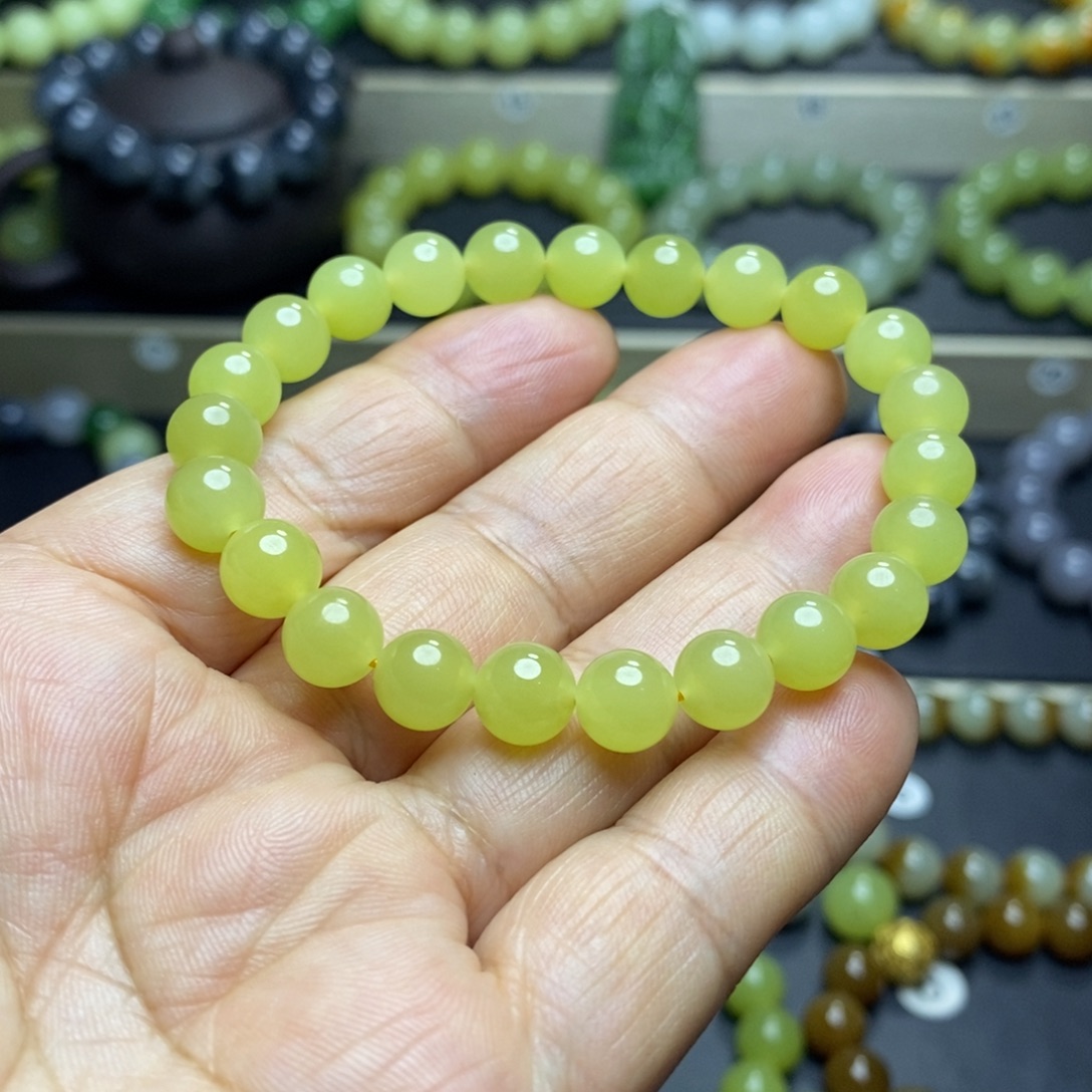 和田玉未镶嵌手串