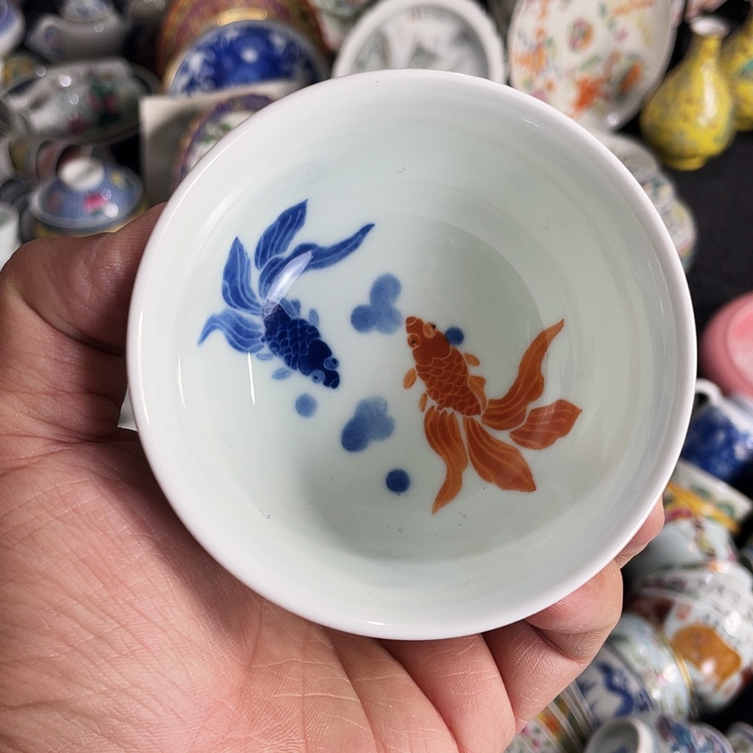 杯景德镇陶瓷艺术品