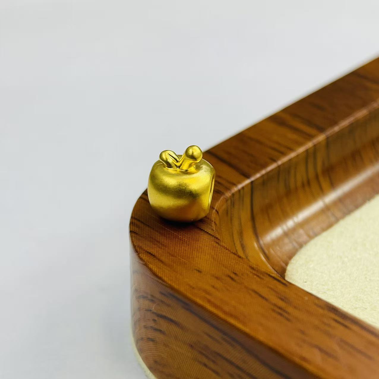 金祥顺黄金足金999磨砂平安果DP2530