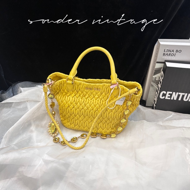 95新 MIU MIU/缪缪 miumiu手提包单肩包