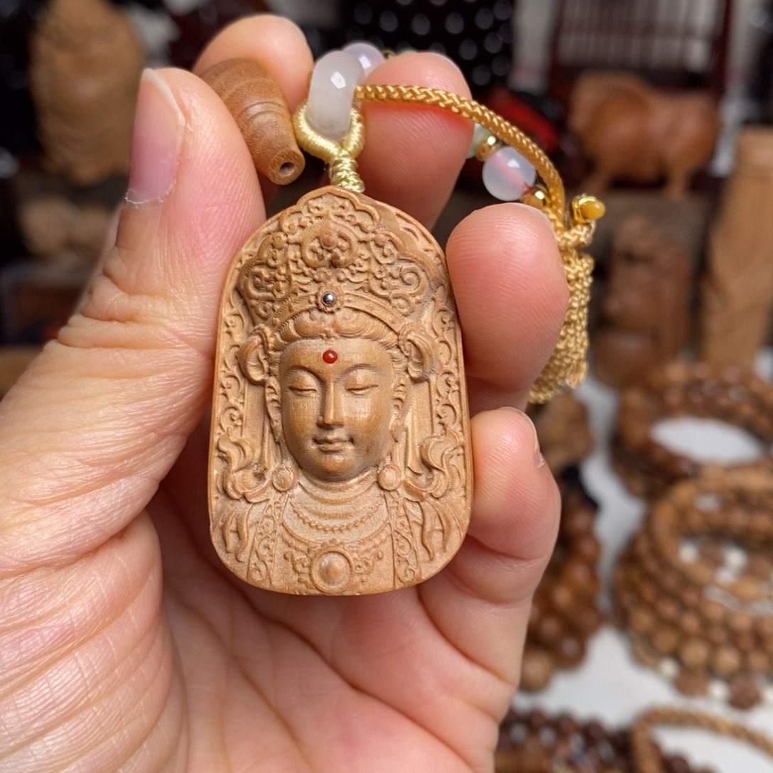 檀香木手串/手链小***魔