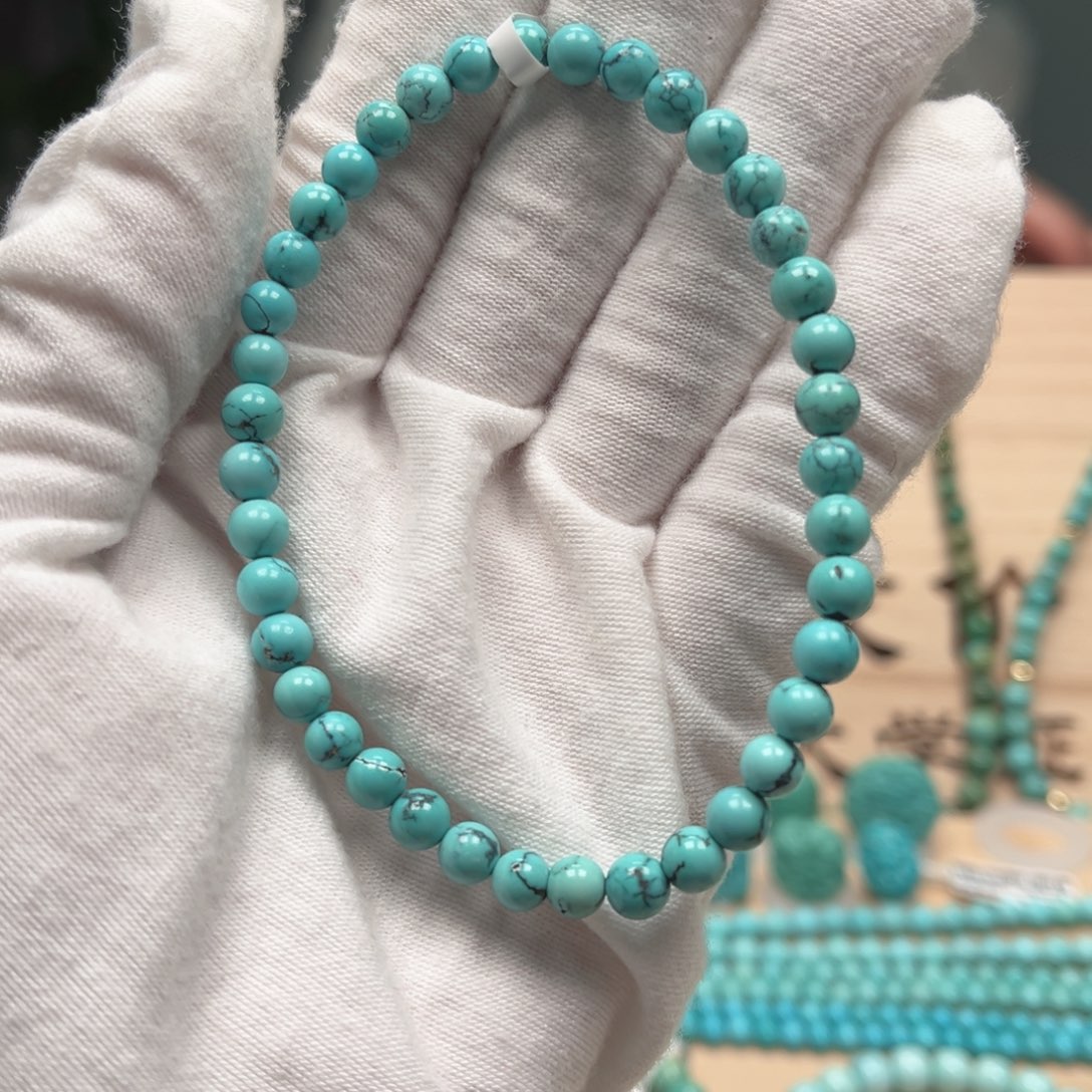 绿松石圆珠未镶嵌