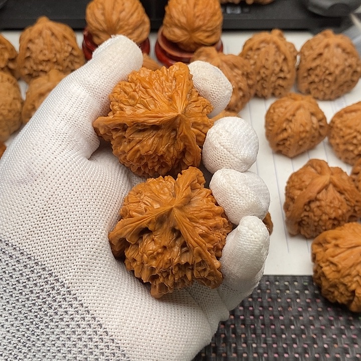 言***衷手串/手链核桃拼接官帽7