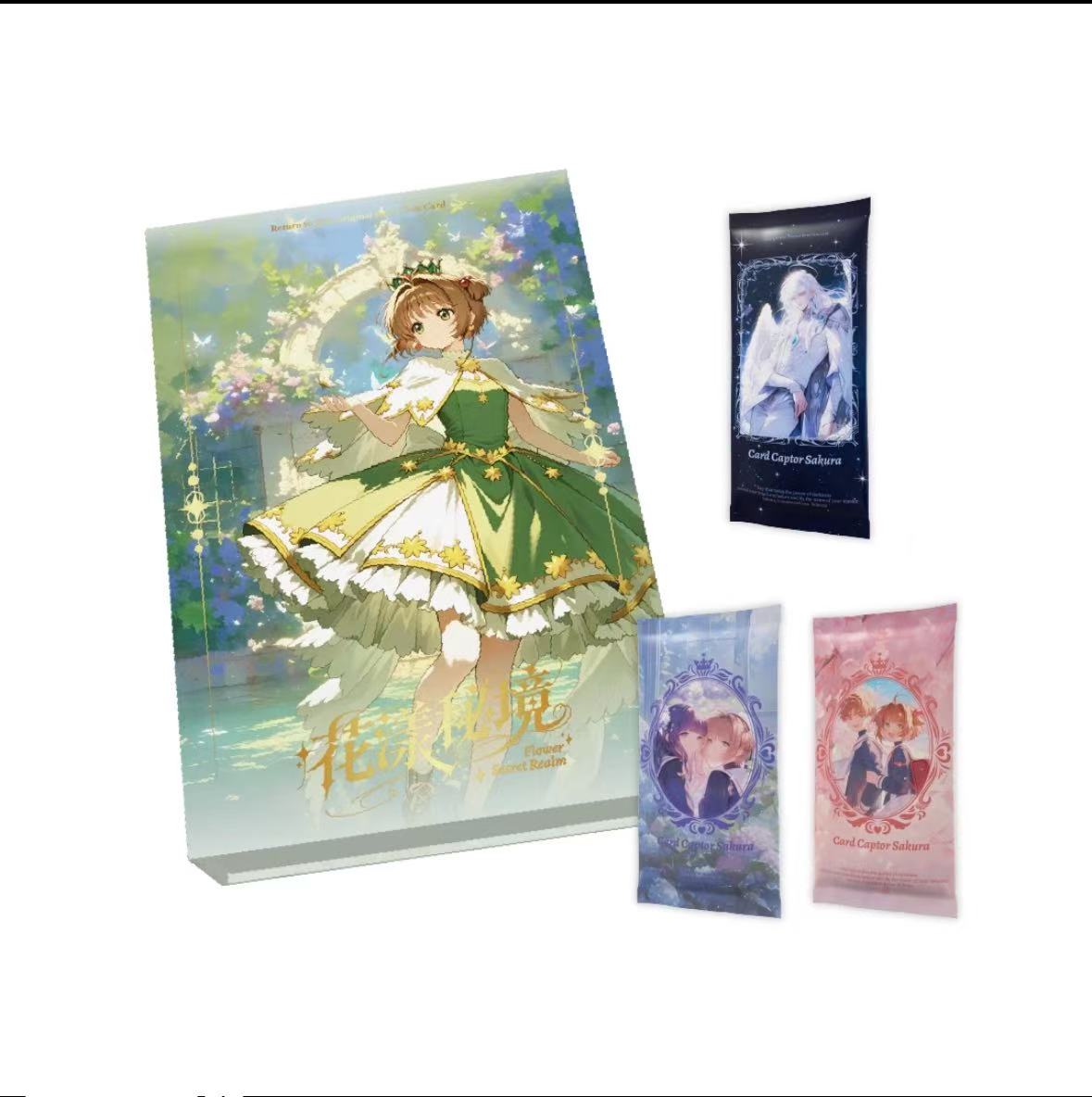 欧【欧六】岚卡魔卡少女樱*花漾秘境系列收藏卡牌