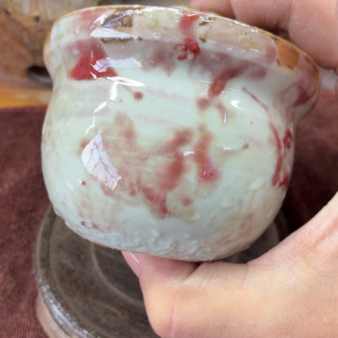 陶园柴烧，精品高货650泥纹