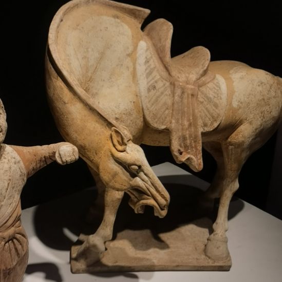 大***柱摆件陶瓷标本123456789