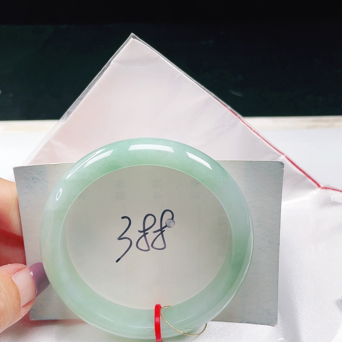 翡翠未镶嵌手镯缅甸翡翠56