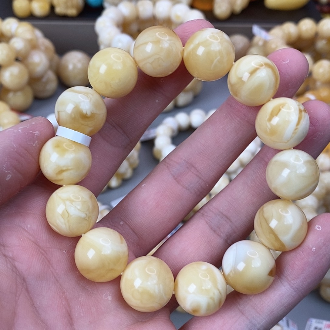 蜜蜡未镶嵌珠宝奇石16mm➕ 33.5g