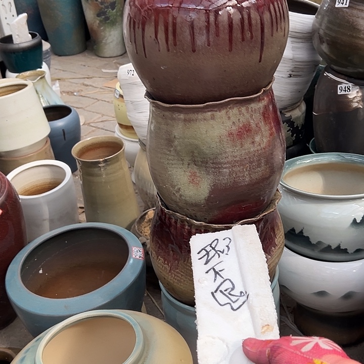 梦**了景德镇精品花盆栽适合盆栽适