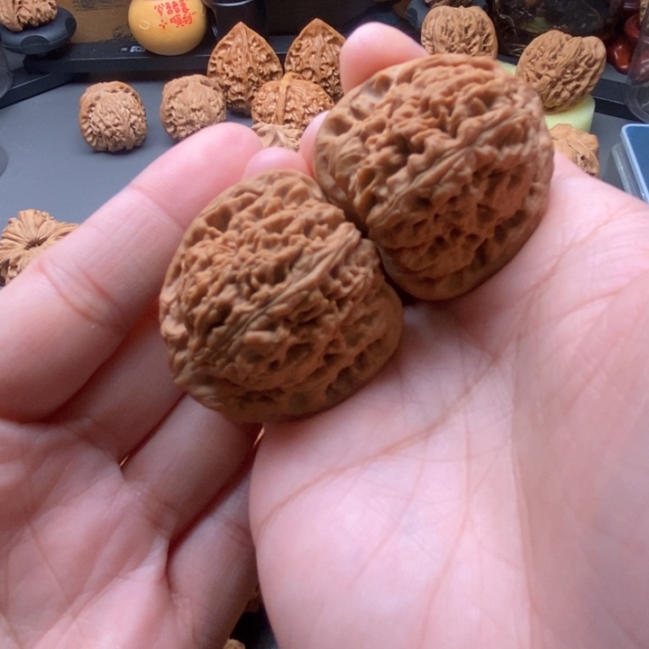 你***吗文玩核桃吊坠南疆石37