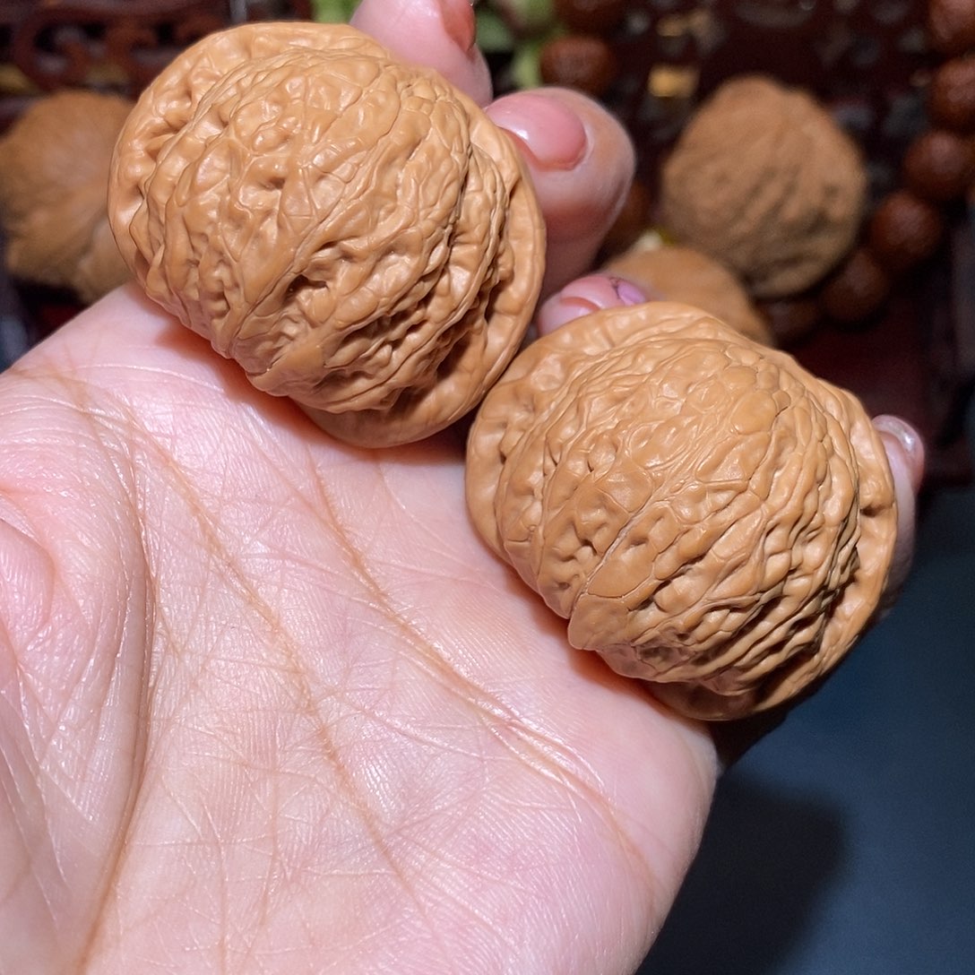 文玩核桃把件铁锤41.5