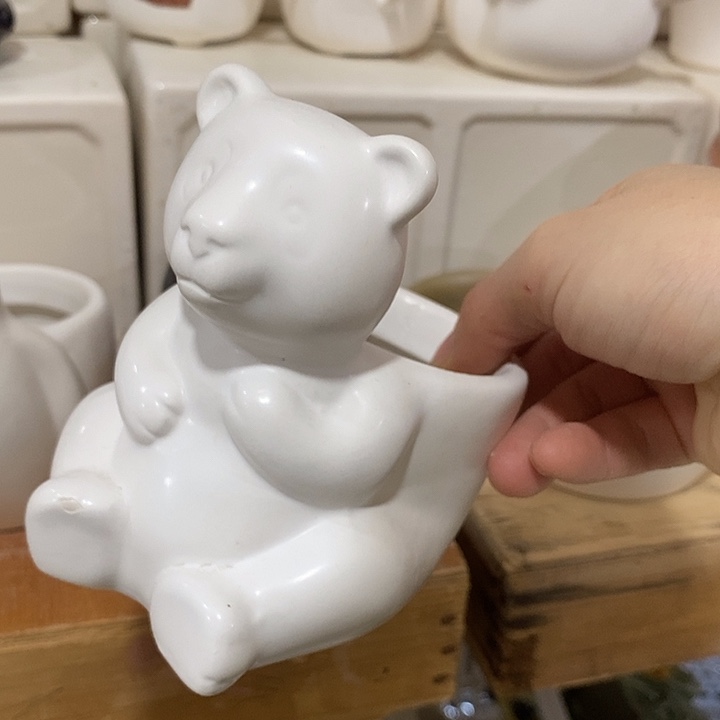 陶摆件陶瓷花盆有孔 瑕疵介意勿拍 