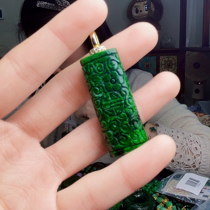 翡翠银S925镶嵌颈饰多样性