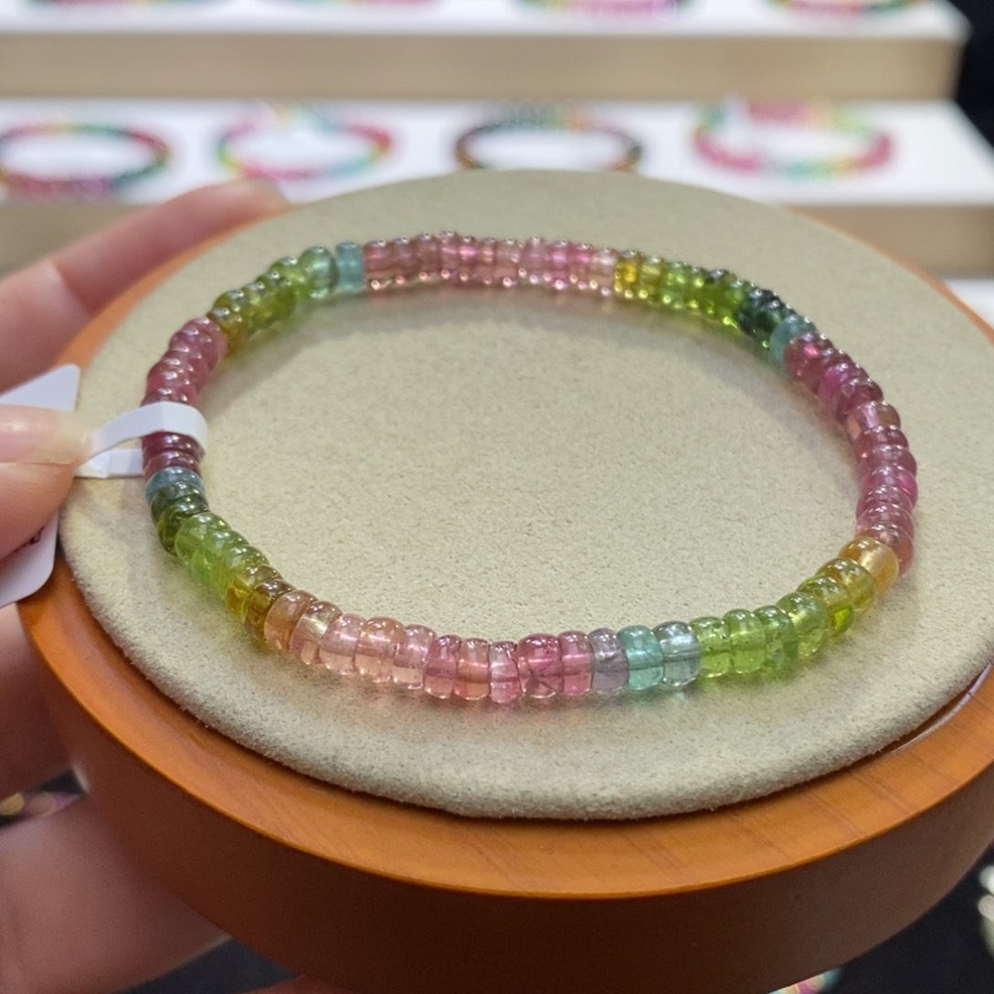 【闪购商品】碧玺手串未镶嵌两天看货期