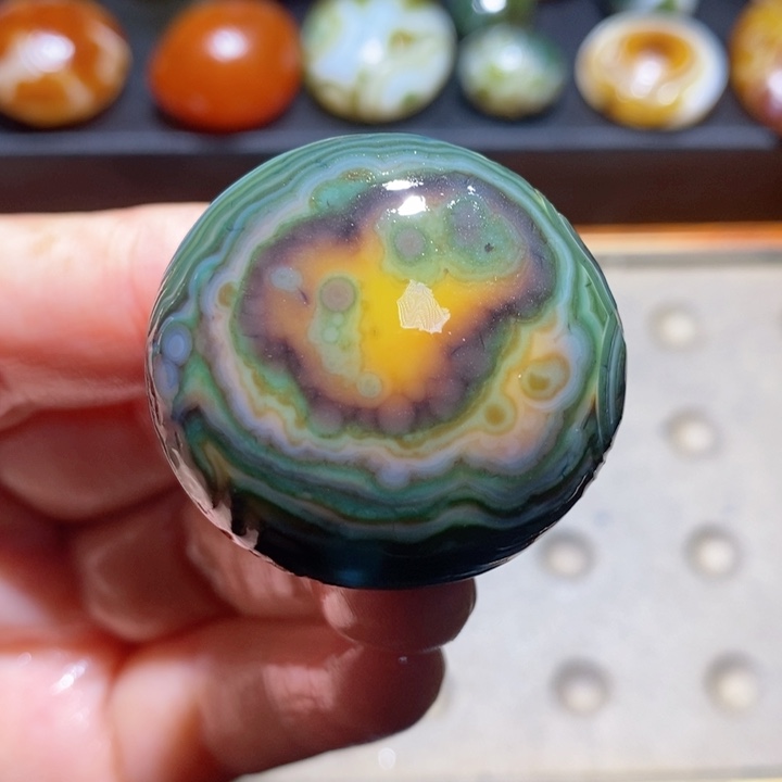 未镶嵌玛瑙/玉髓珠宝半成品10