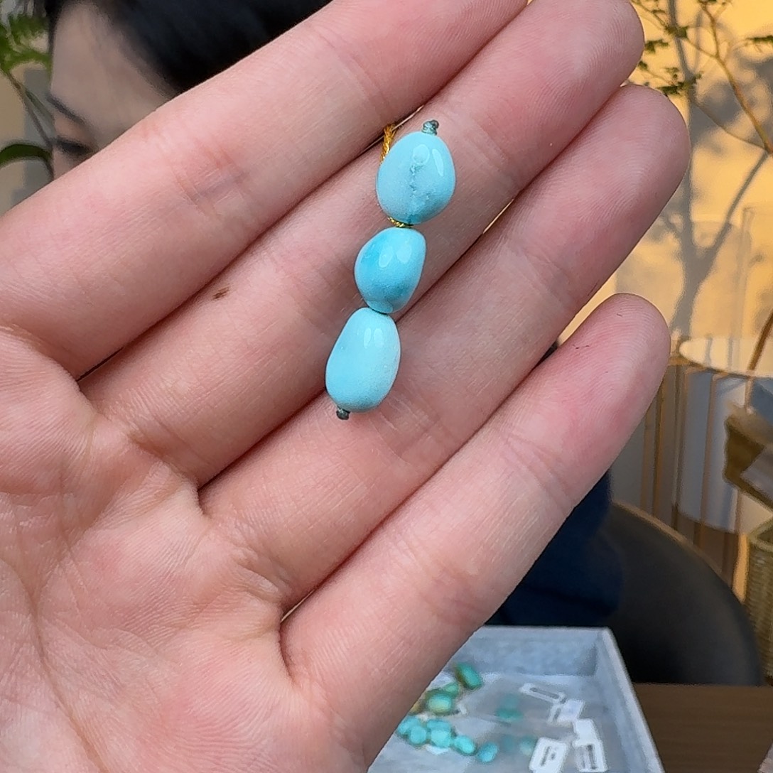 绿松石未镶嵌珠宝奇石