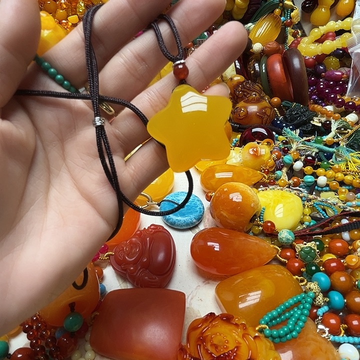 树脂制品2423五角星黄