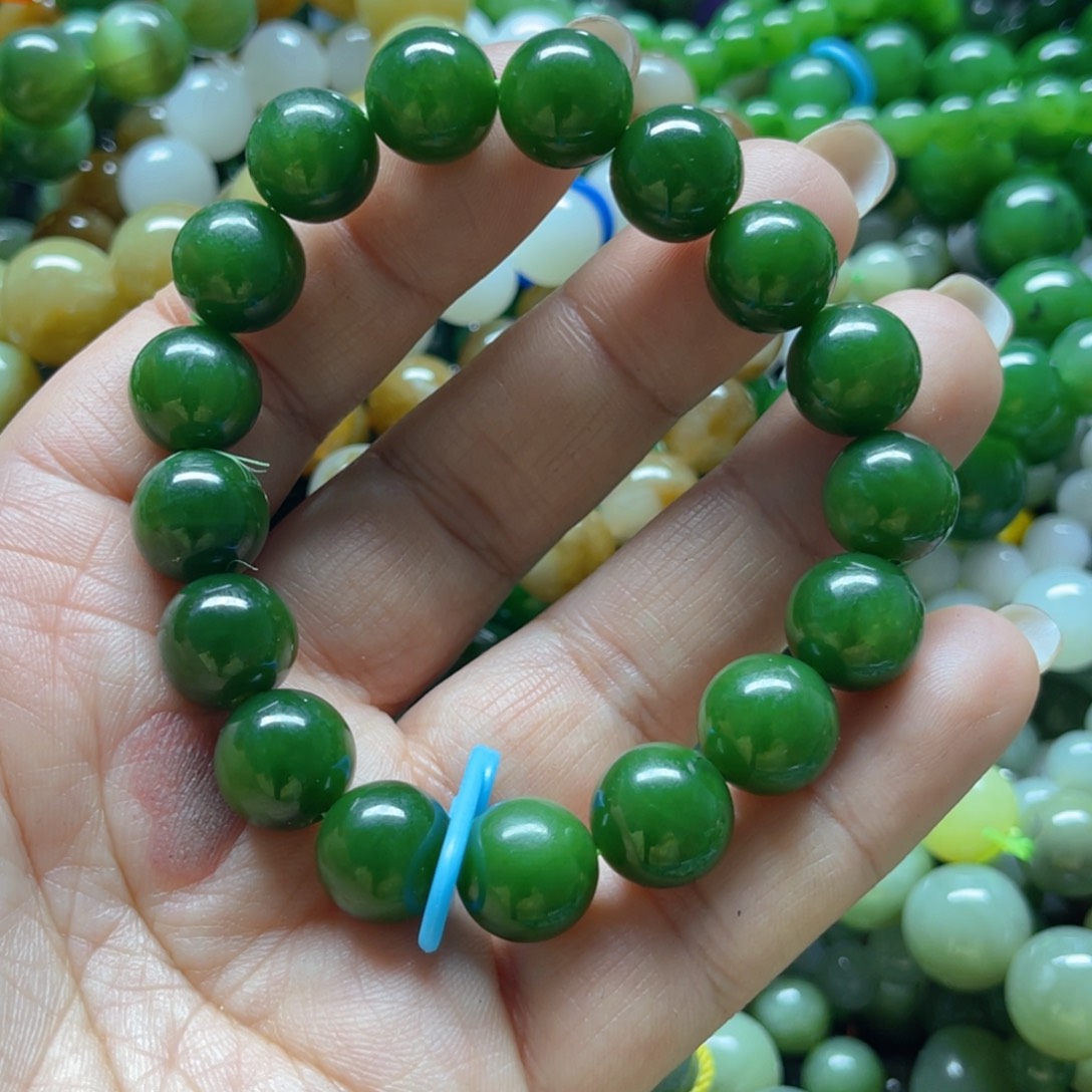 和田玉手链未镶嵌