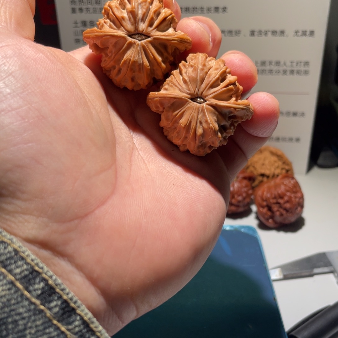 H***_吊坠文玩核桃40+全品磨盘