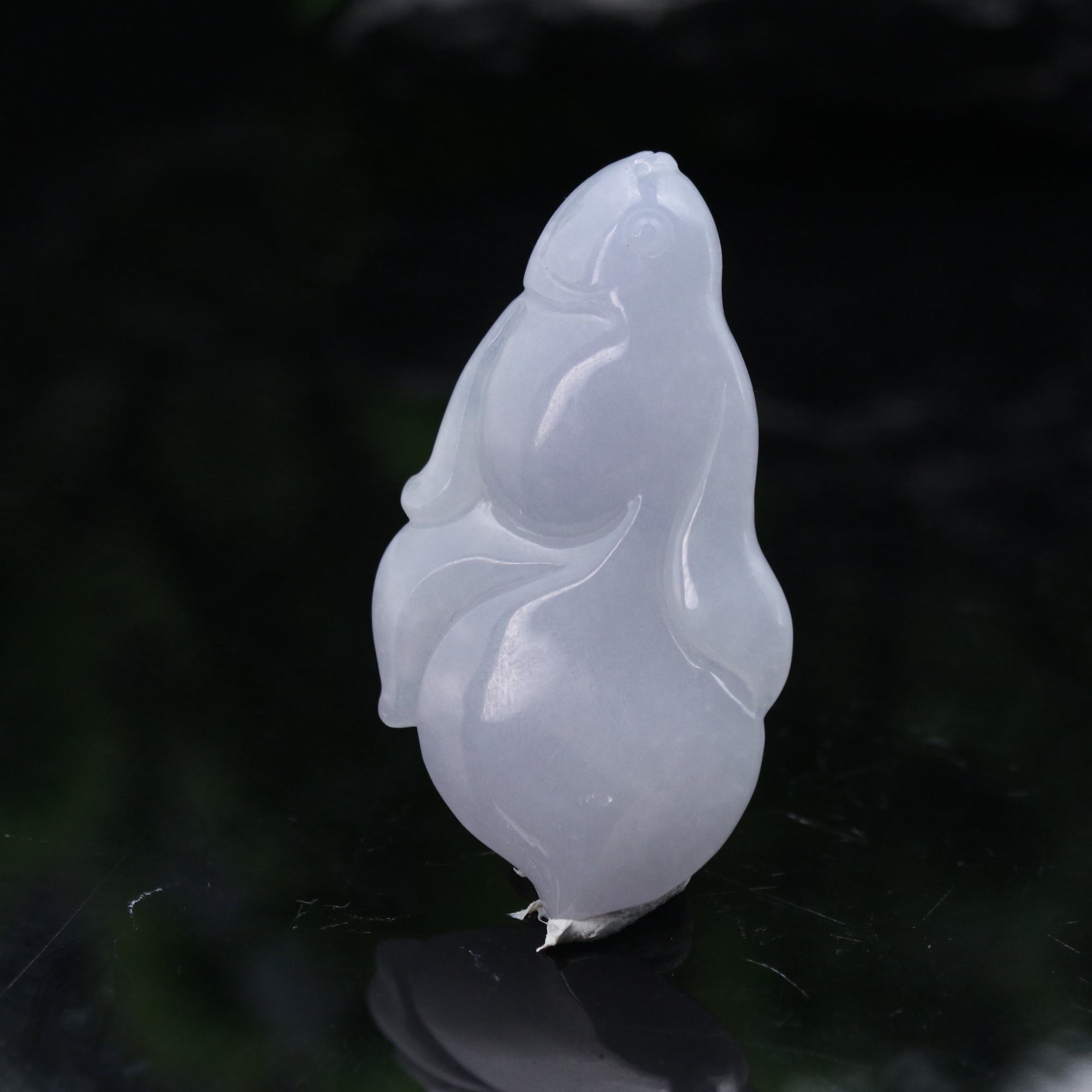 1天然缅甸翡翠A货金鱼/800009/上海嘉禾拍卖