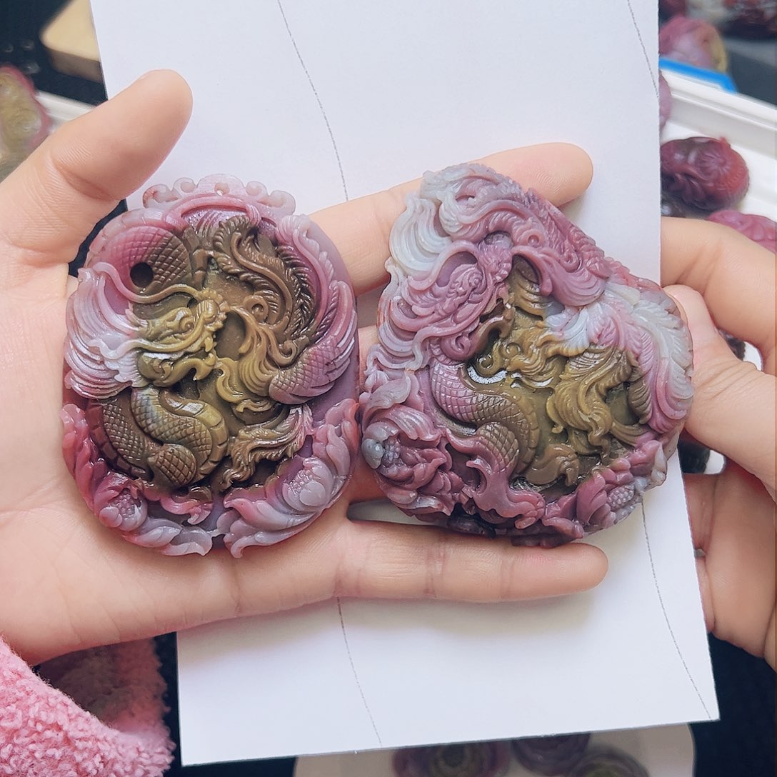 玛瑙/玉髓颈饰未镶嵌随**流盐源玛瑙定制