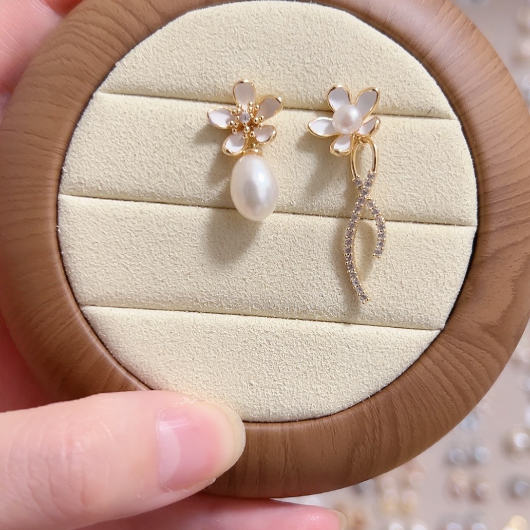 淡水珍珠原创手作银S925镶嵌