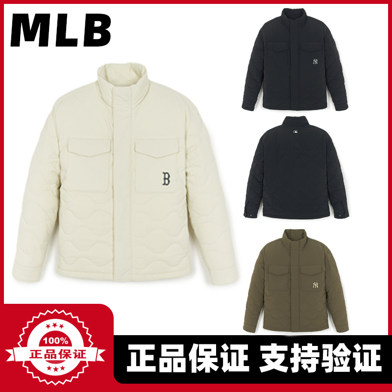 MLB韩国直邮专柜正品25年秋冬新款情侣薄款鸭绒羽绒服 DJB02