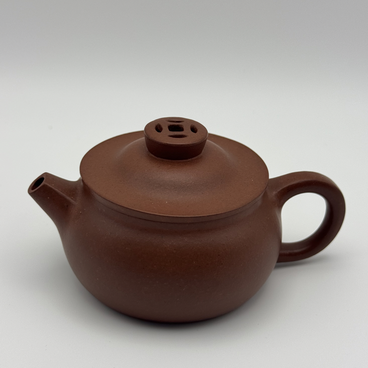 【粉丝福利】福禄紫砂壶发财壶 原矿红皮龙 100cc 精工半手工