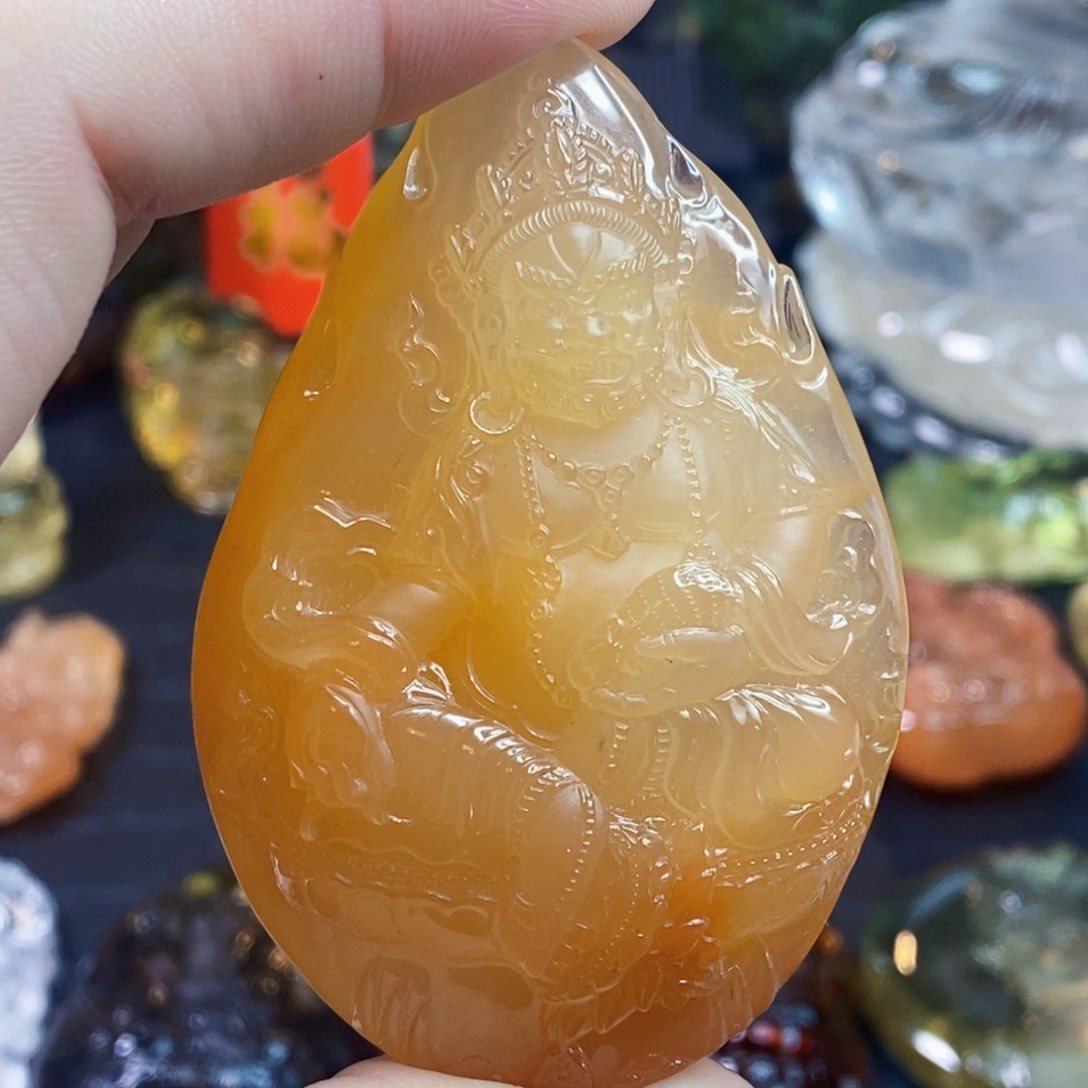 水晶颈饰未镶嵌吊坠