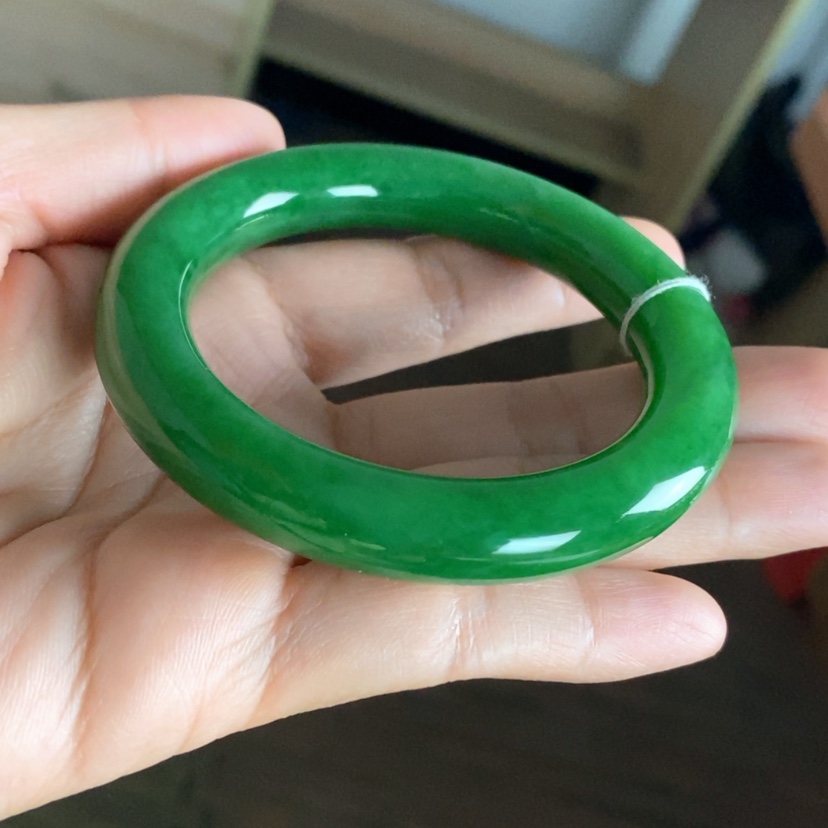 【闪购商品】未镶嵌手镯和田玉（碧玉）
